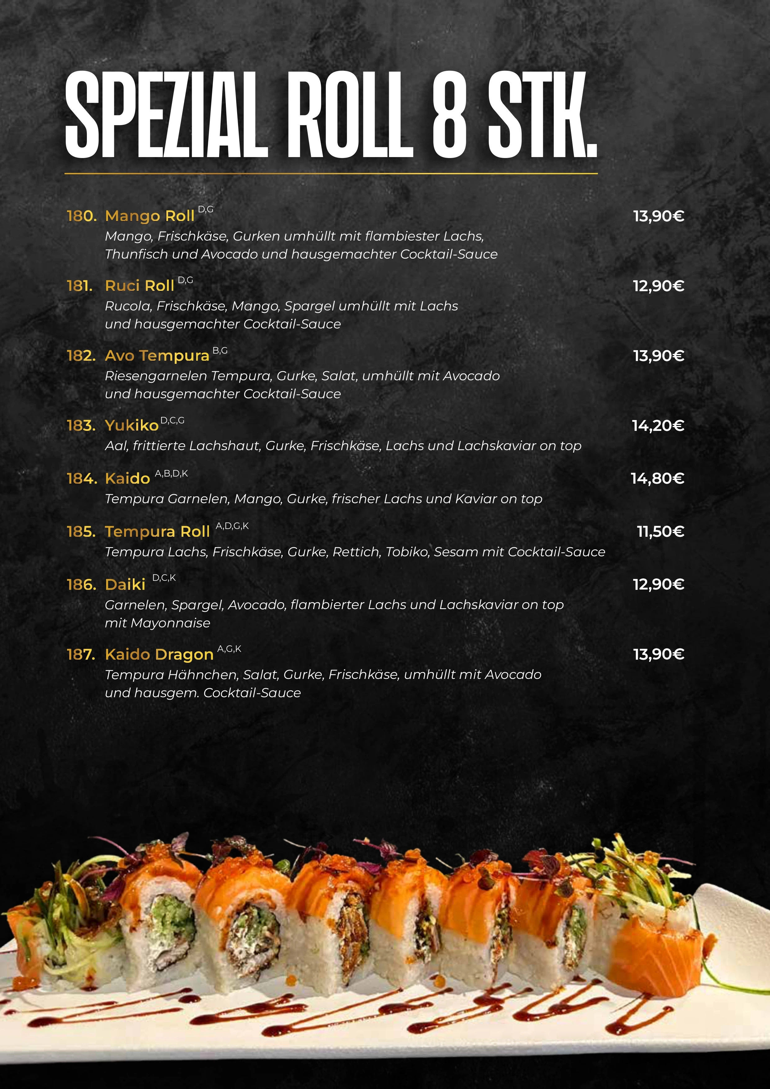 Sushi Dish 1